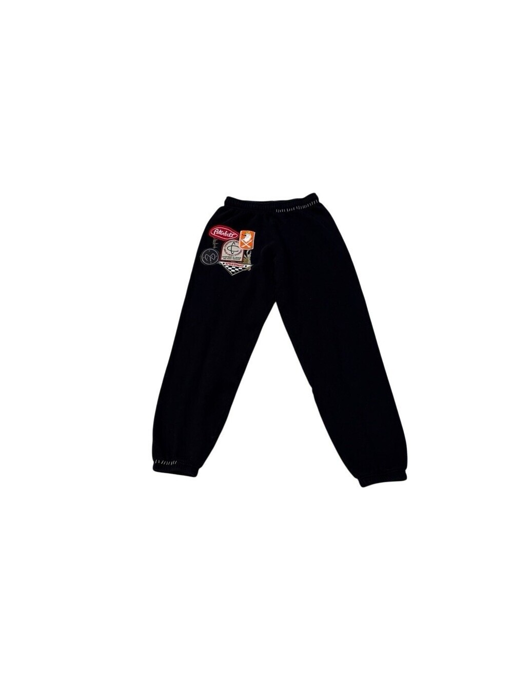 Riley Women's All Patched Up Sweatpants In Black Size S Made In USA
